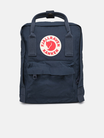 Fjall Raven Blue Vinylon Backpack In Navy