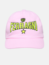 CHIARA FERRAGNI PINK COTTON HAT