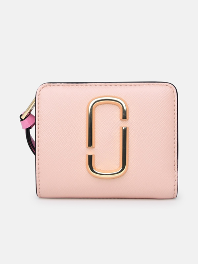 Marc Jacobs (the) Multicolor Leather Mini Snapshot Wallet In Pink