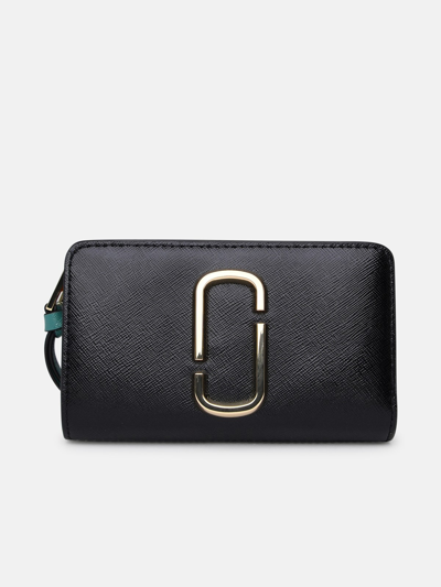 Marc Jacobs (the) Multicolor Leather Snapsho Wallet In Black