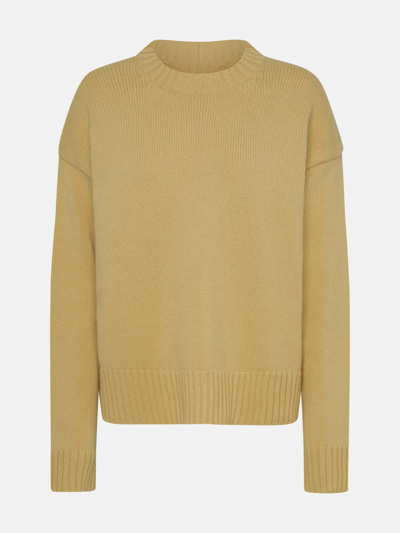 Jil Sander Yellow Cachemire Sweater