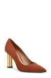Katy Perry Women's The Dellilah High Architectural Heel Pumps Women's Shoes In Brown