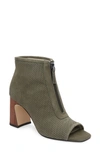 Sanctuary Ready Open Toe Bootie In Olive Oil