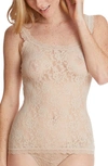 Hanky Panky Lace Camisole In Tan/beige