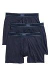 Saxx 3-pack Daytripper Boxer Briefs In Navy