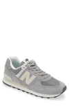 New Balance 574 Sneaker In Grey/ Off White