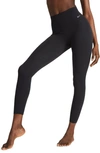 Nike Women's Zenvy Gentle-support High-waisted 7/8 Leggings In Black/ Black