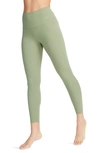 Nike Women's Zenvy Gentle-support High-waisted 7/8 Leggings (plus Size) In Green