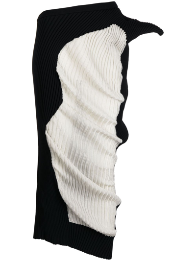 Issey Miyake Nude Skirt In 15 Black | ModeSens