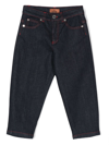 MISSONI EMBROIDERED-LOGO STRAIGHT-LEG JEANS