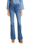 Veronica Beard Leena High-rise Bootcut Jeans In Serendipity