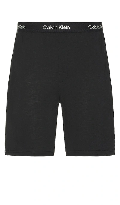 Calvin Klein Underwear Sleep Short In Black