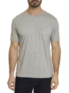 Robert Graham Myles T-shirt In Heather Lt Grey