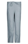 Bed Threads Linen Lounge Pants In Mineral