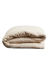 Bed Threads Linen Duvet Cover In Oatmeal