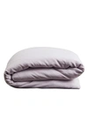 Bed Threads Linen Duvet Cover In Lilac