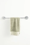 Anthropologie Wiggle Towel Bar In Silver