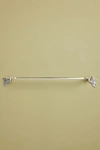 Anthropologie Swan Towel Bar In Silver