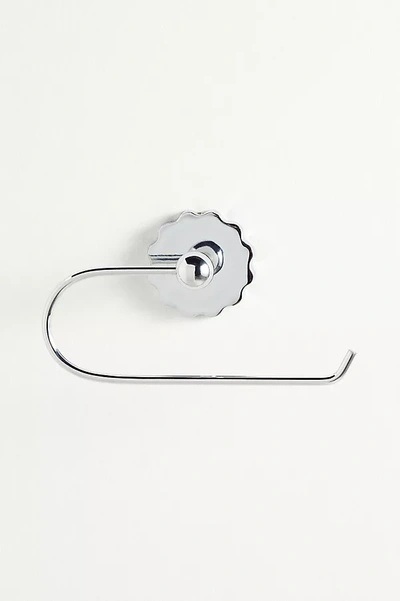 Anthropologie Wiggle Toilet Paper Holder In Silver