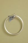 ANTHROPOLOGIE SWAN TOWEL RING