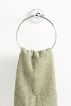 Anthropologie Wiggle Towel Ring In Silver