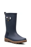 Bogs Kids' Holly Tall Waterproof Boot In Navy