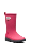 Bogs Kids' Holly Tall Waterproof Boot In Pink
