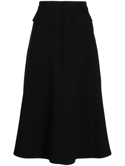 Jane Rae A-line Skirt In Black