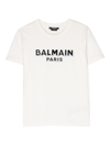 Balmain Logo-print Cotton T-shirt In White