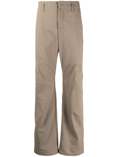 Post Archive Faction Straight-leg Trousers In Brown