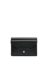 MONTBLANC LOGO-CHARM LEATHER WALLET