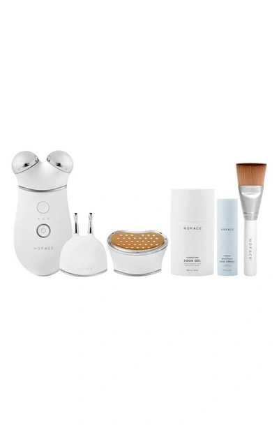 Nuface Trinity+ Smart Advanced Facial Toning Complete Set $785 Value In Colourless
