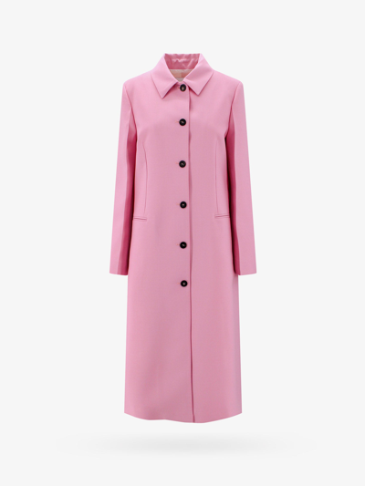 Ferragamo Coat In Pink