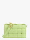 Bottega Veneta Padded Cassette In Green