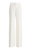 Chloé Ribbed-knit Wool Pants In Ivory