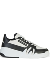 Giuseppe Zanotti Sneakers White Talon In Black