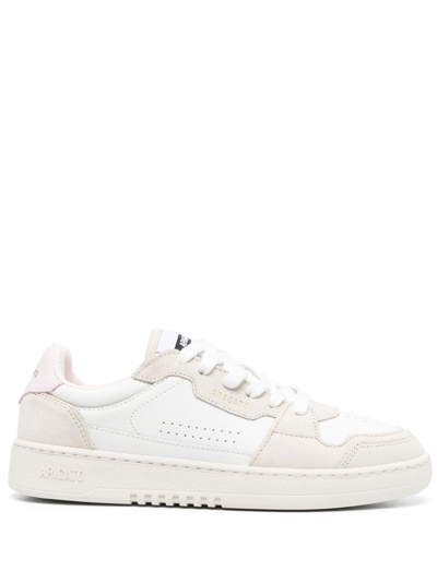 Axel Arigato Dice Lo Panelled Leather Trainers In White/comb