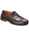 GEOX MONER LEATHER LOAFER