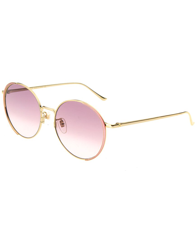 Gucci Women's Gg0401sk 56mm Sunglasses In Gold