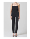 CITIZENS OF HUMANITY Olivia High Rise Slim In Plush Black
