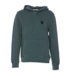 Zadig & Voltaire Sanchi Skull Cotton Hoodie In Vert De Gris