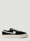 S.w.c Black Dellow S-strike Low Top Canvas Sneakers In Black
