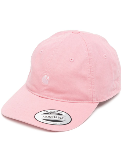 Carhartt Logo-embroidered Cotton Cap In Pink