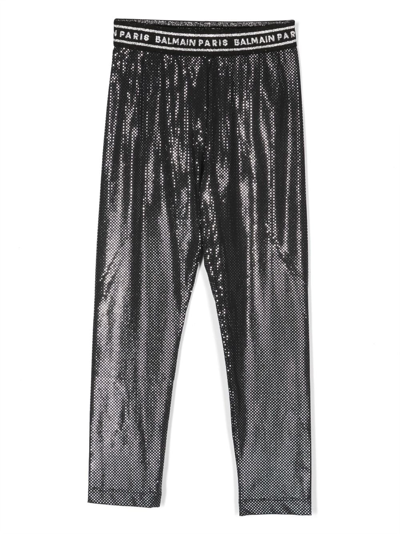 Balmain Kids' Bt6c50 J0292930ag In Black