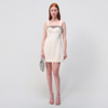 Simkhai Lenny Dress In Natural White