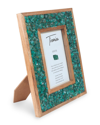Tiramisu Sea Of Green Onyx Picture Frame Set In Green