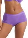 Bare The Easy Everyday Cotton Boyshort In Passion Purple