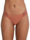 B.tempt'd By Wacoal B.bare Thong In Copper Brown