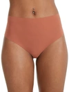 B.tempt'd By Wacoal B.bare High-waist Thong In Copper Brown