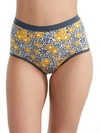Wacoal Understated Cotton Full Brief In Deco Floral